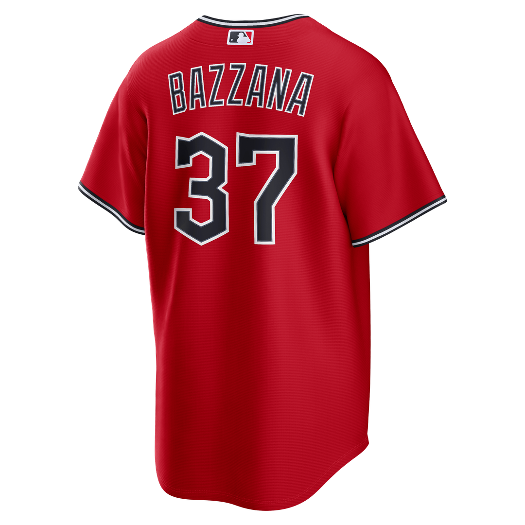 Cleveland Guardians Nike Travis Bazzana Alternate Replica Baseball Jersey - Red