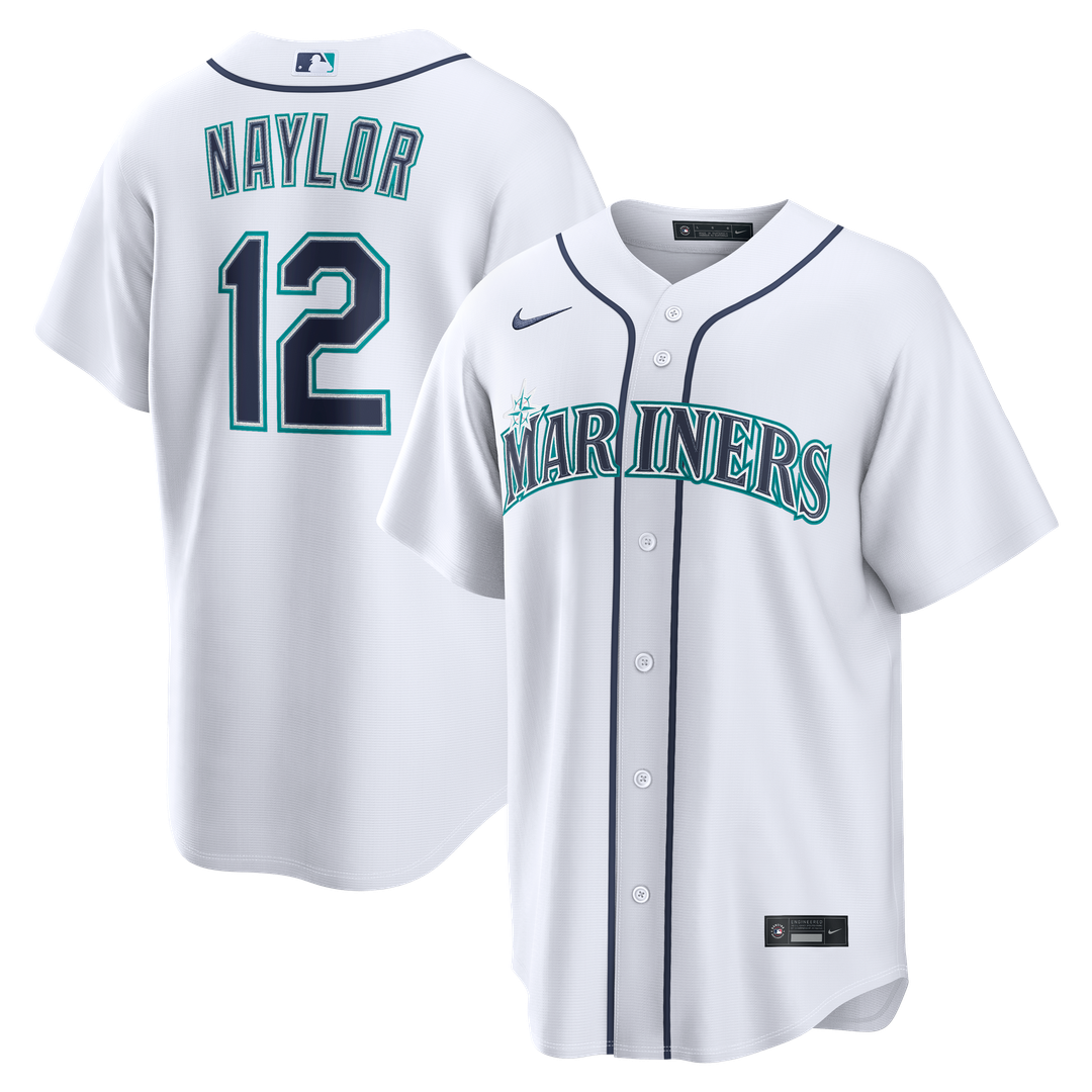 Seattle Mariners Nike Josh Naylor Home Replica Baseball Jersey - White