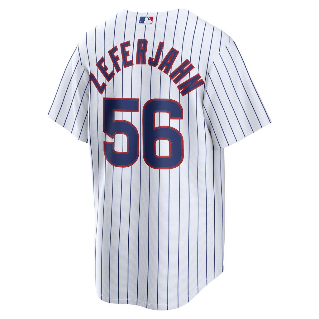 Chicago Cubs Nike Ryan Zeferjahn Home Replica Baseball Jersey - White