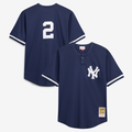 New York Yankees Mitchell & Ness Derek Jeter Big & Tall Batting Practice Replica Baseball Jersey - Navy