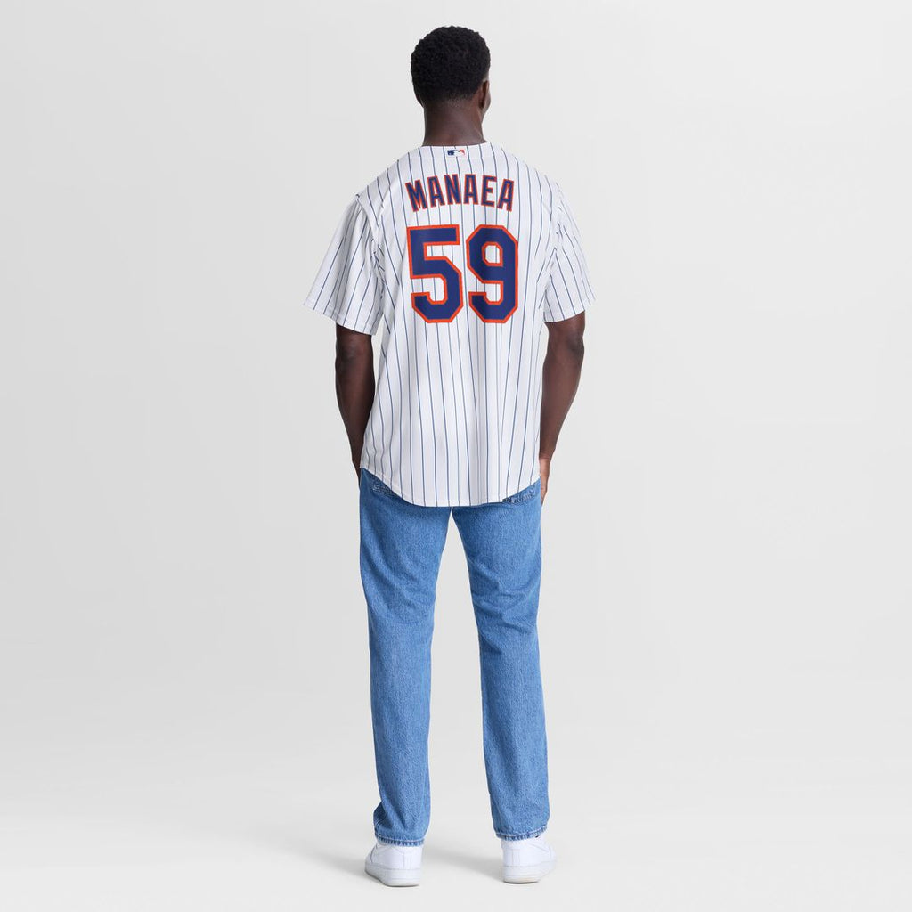 New York Mets Nike Sean Manaea Home Replica Baseball Jersey - White