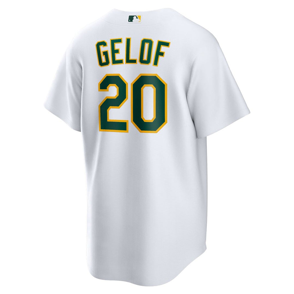 Athletics Nike Zack Gelof Home Replica Baseball Jersey - White