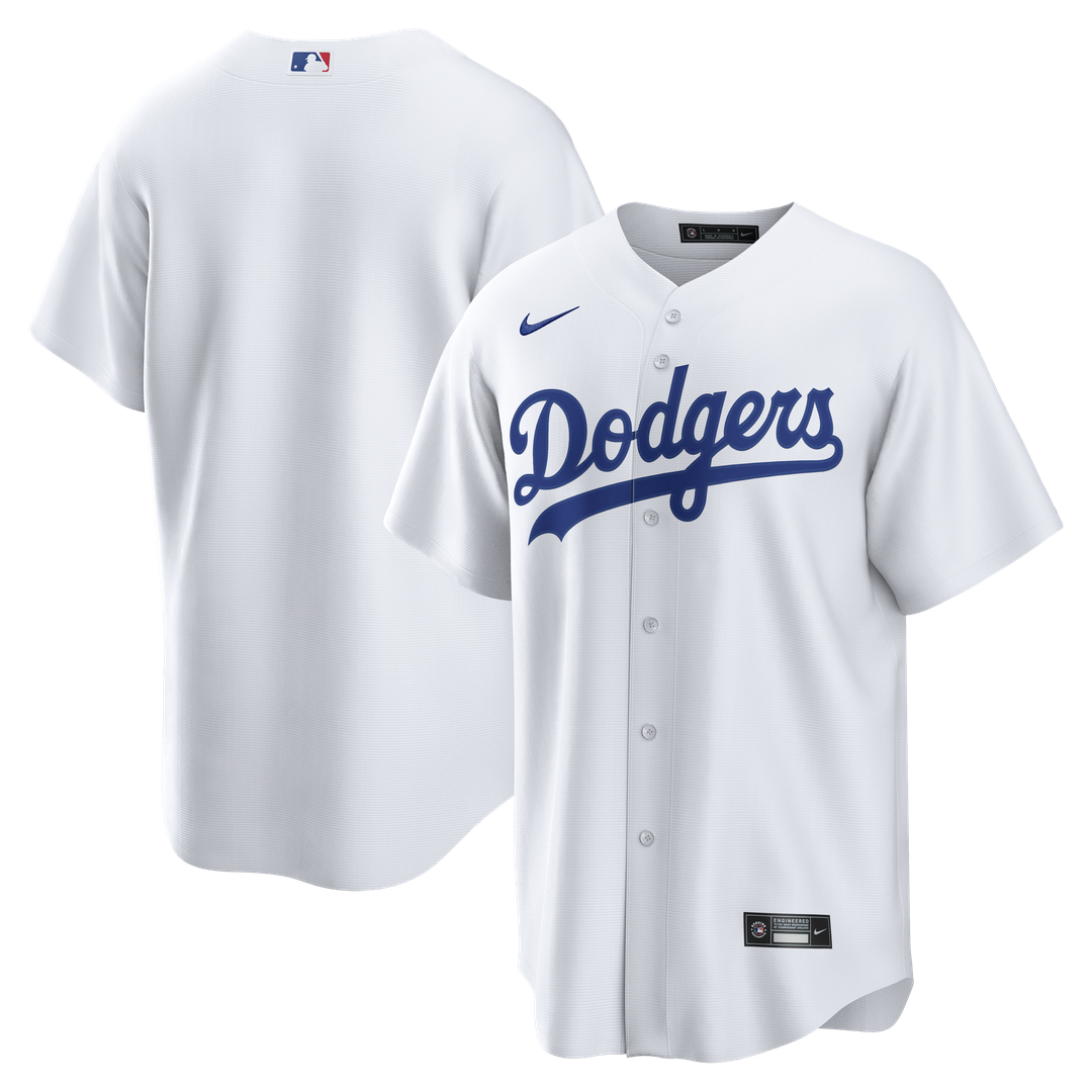 Los Angeles Dodgers Nike Home Replica Baseball Jersey - White
