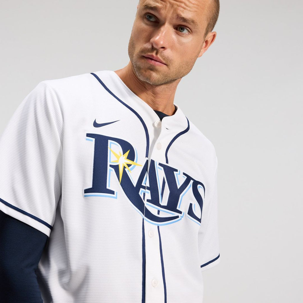 Tampa Bay Rays Nike Yandy Díaz Home Replica Baseball Jersey - White