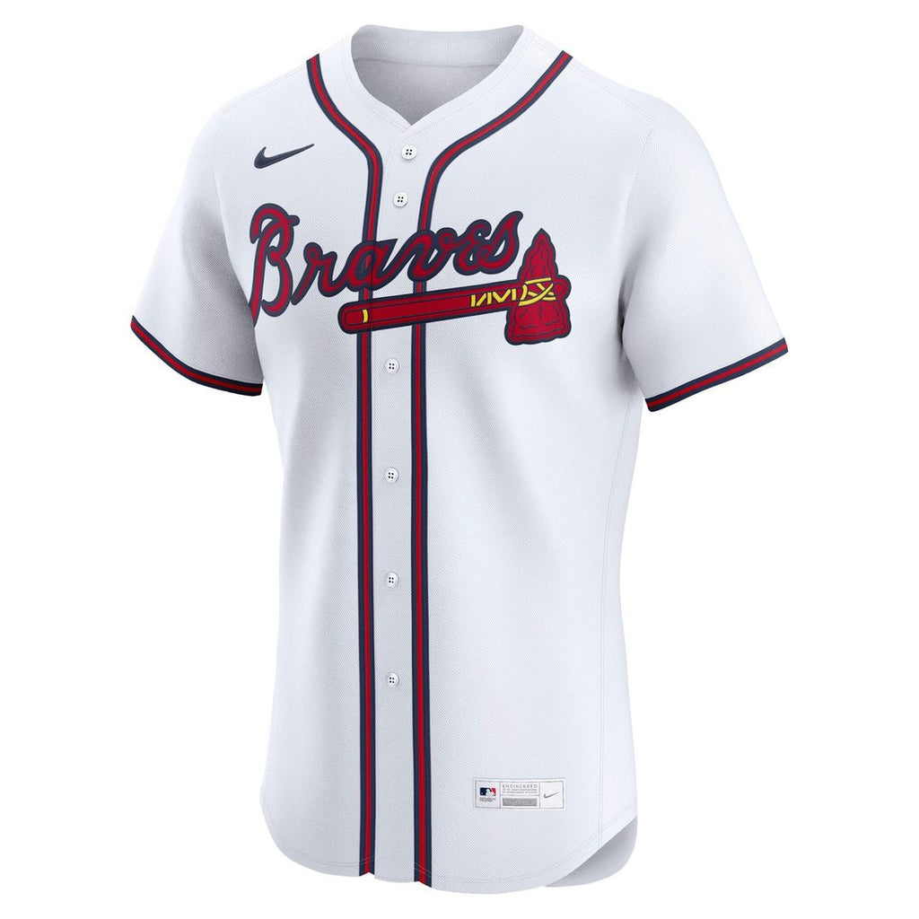 Atlanta Braves Nike Alternate Elite Baseball Jersey - Navy