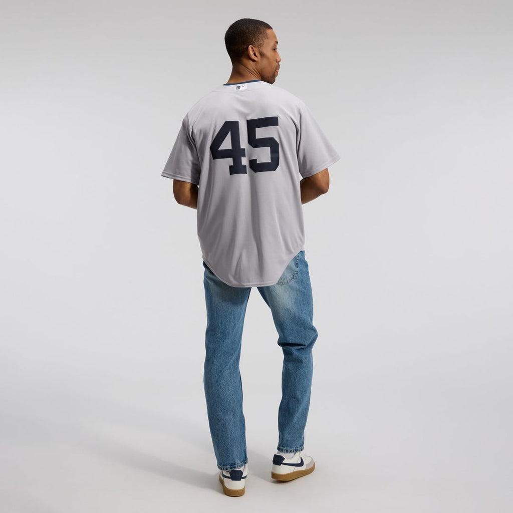 New York Yankees Nike Gerrit Cole Road Replica Baseball Jersey - Gray