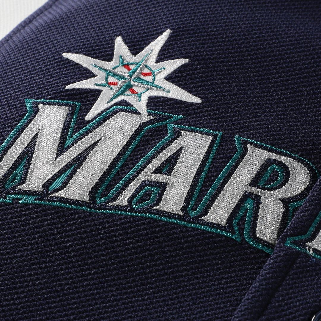 Seattle Mariners Mitchell & Ness Felix Hernandez Cooperstown Collection Batting Practice Baseball Jersey - Navy