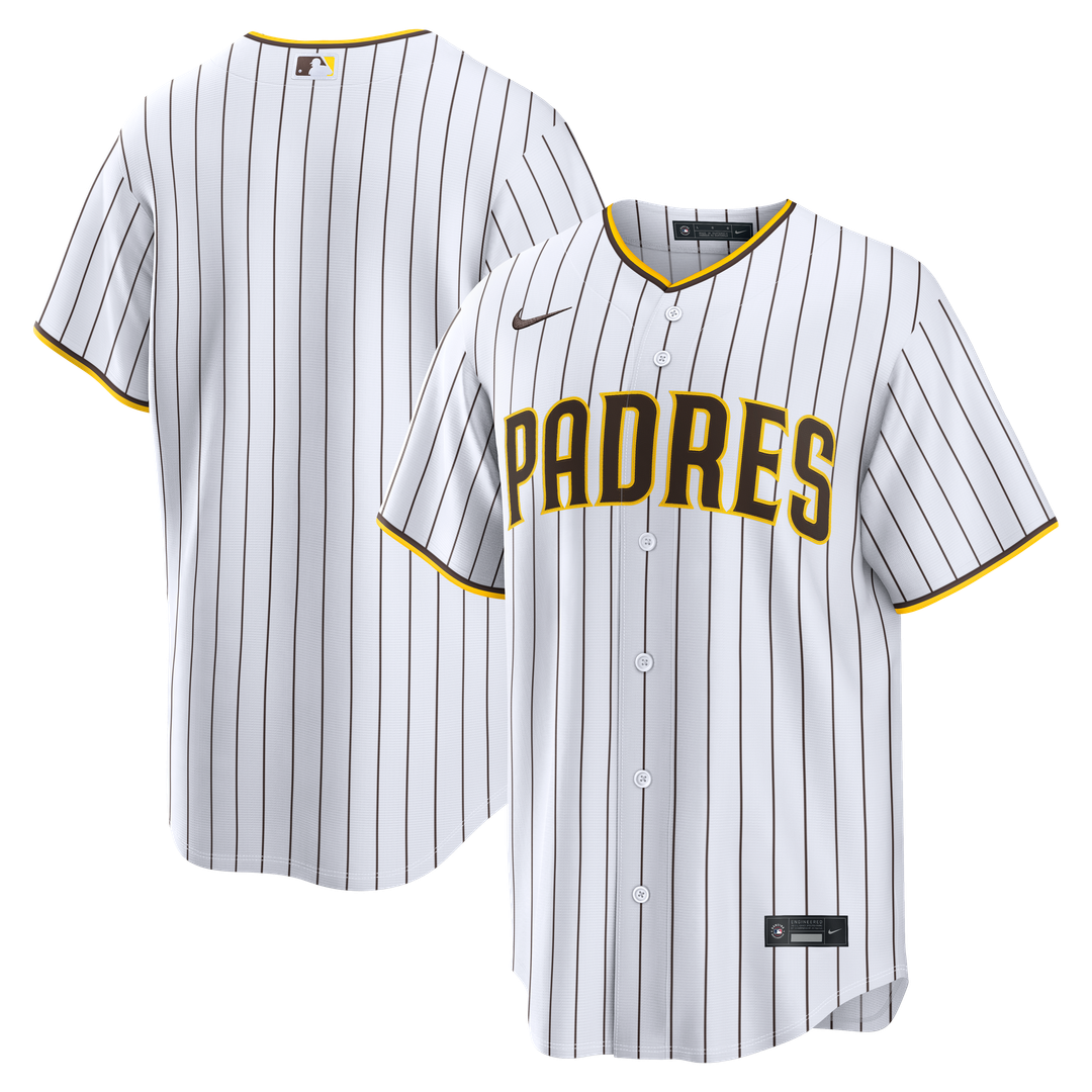 San Diego Padres Nike Home Replica Baseball Jersey - White