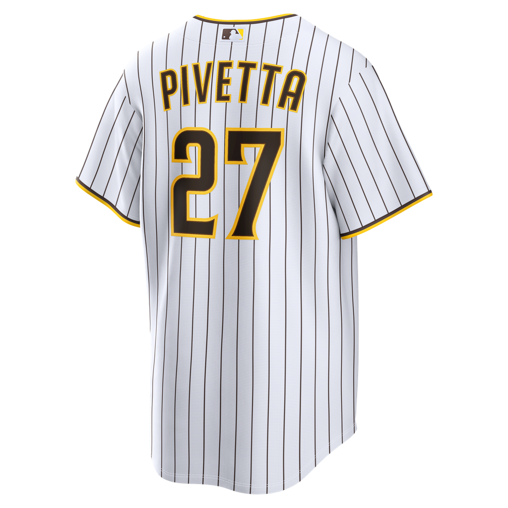 San Diego Padres Nike Nick Pivetta Home Replica Baseball Jersey - White