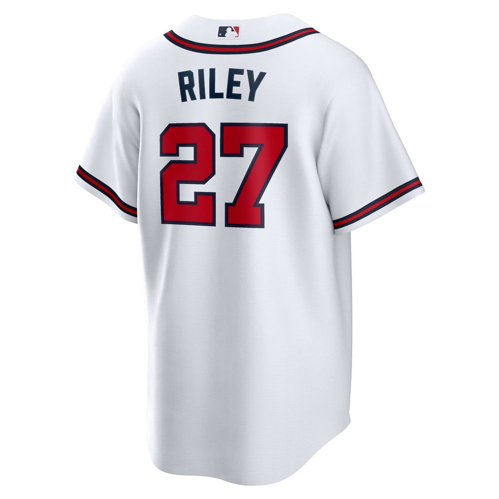 Atlanta Braves Nike Austin Riley Home Replica Baseball Jersey - White