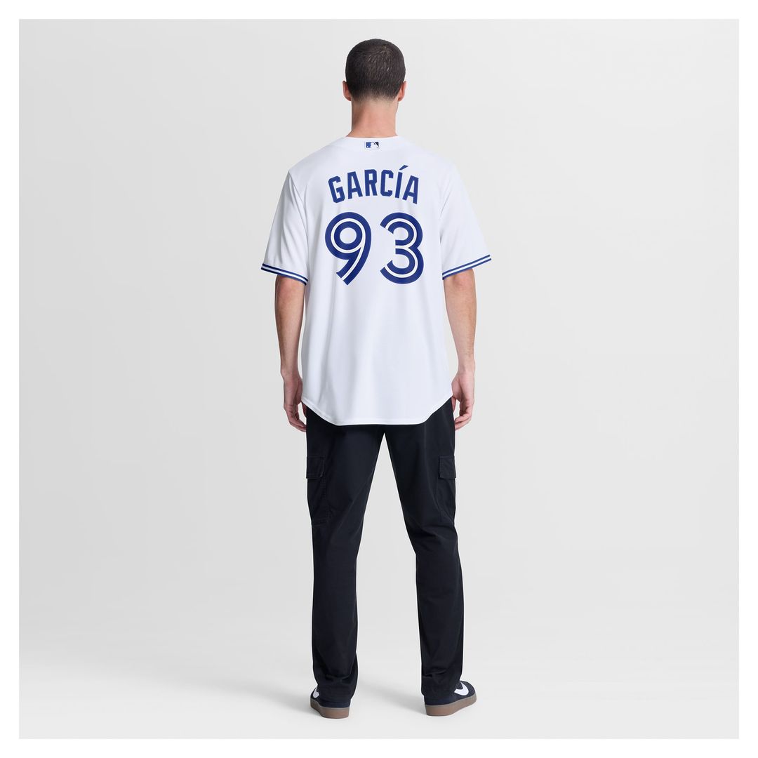 Toronto Blue Jays Nike Yimi García Home Replica Baseball Jersey - White