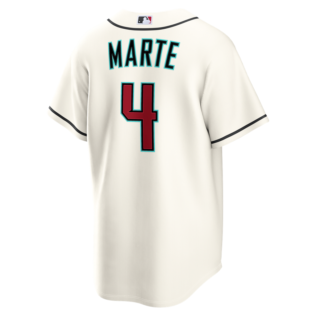 Arizona Diamondbacks Nike Ketel Marte Home Replica Baseball Jersey - Cream