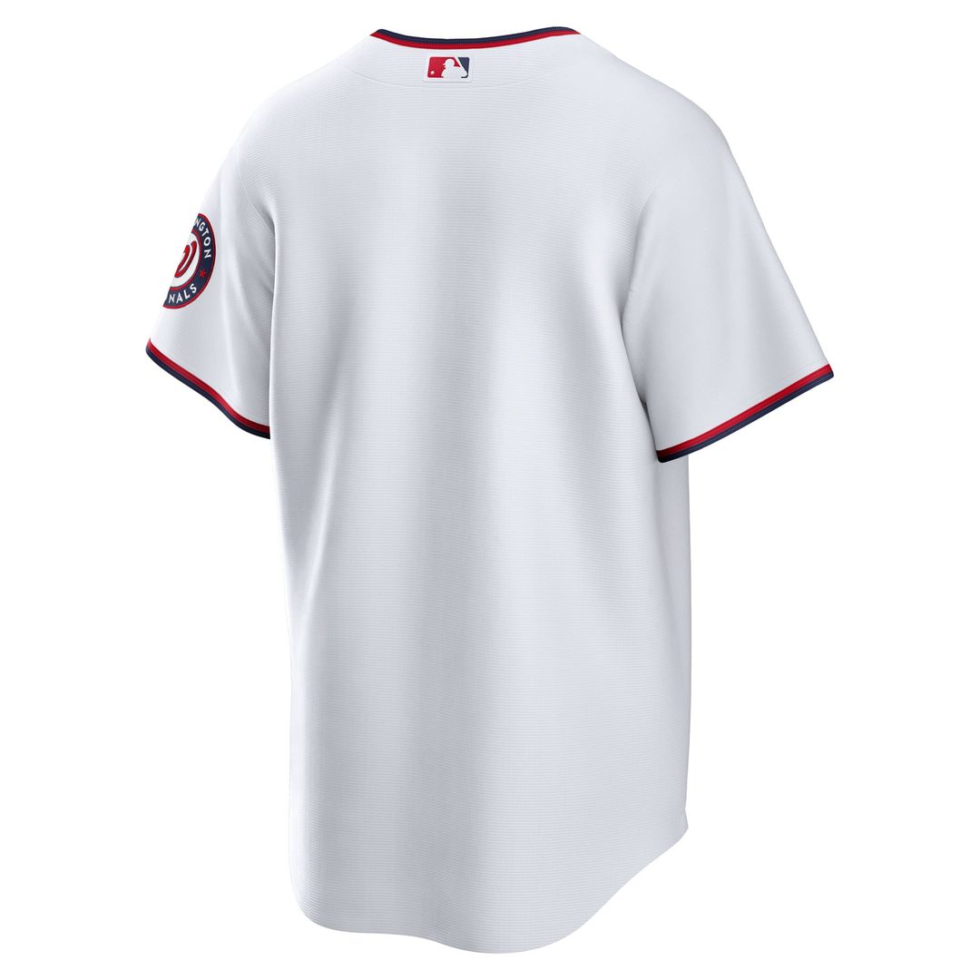 Washington Nationals Nike Home Blank Replica Baseball Jersey - White