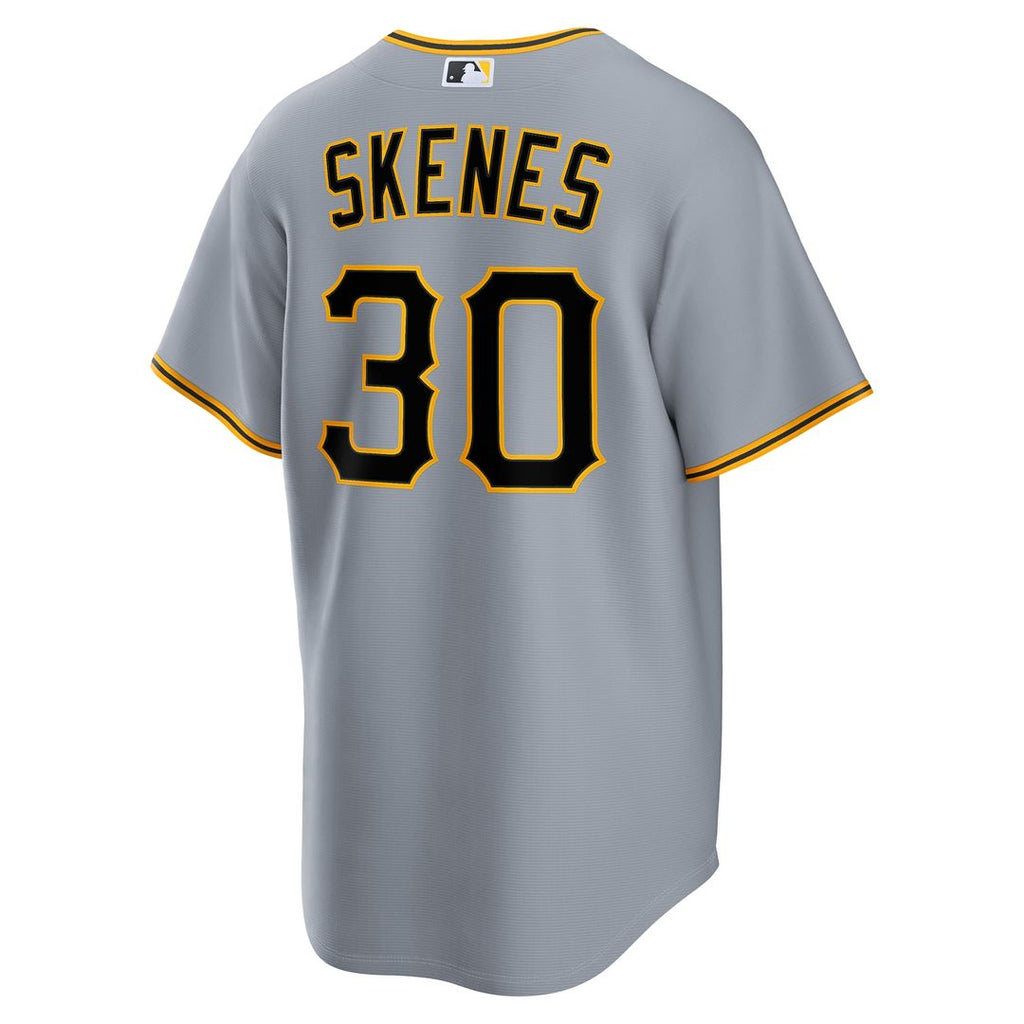 Pittsburgh Pirates Nike Paul Skenes Road Replica Baseball Jersey - Gray