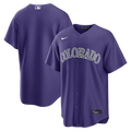 Colorado Rockies Nike Alternate Replica Baseball Jersey - Purple