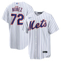New York Mets Nike Dedniel Núñez Home Replica Baseball Jersey - White