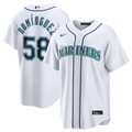 Seattle Mariners Nike Seranthony Domínguez Home Replica Baseball Jersey - White