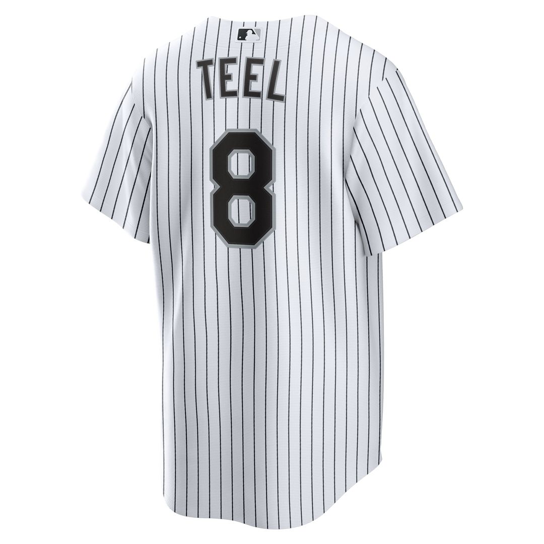 Chicago White Sox Nike Kyle Teel Home Replica Baseball Jersey - White