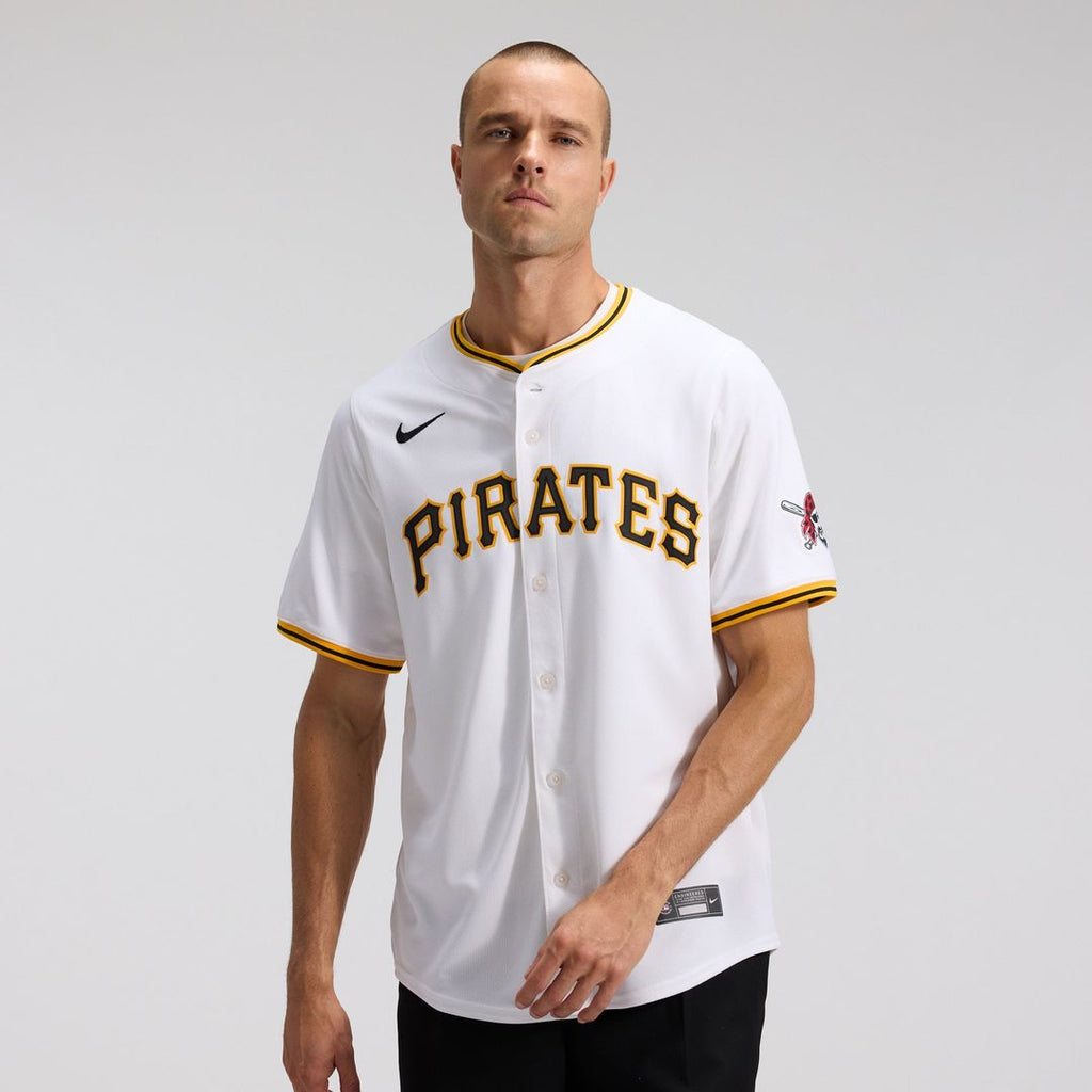 Pittsburgh Pirates Nike Home Limited Baseball Jersey - White