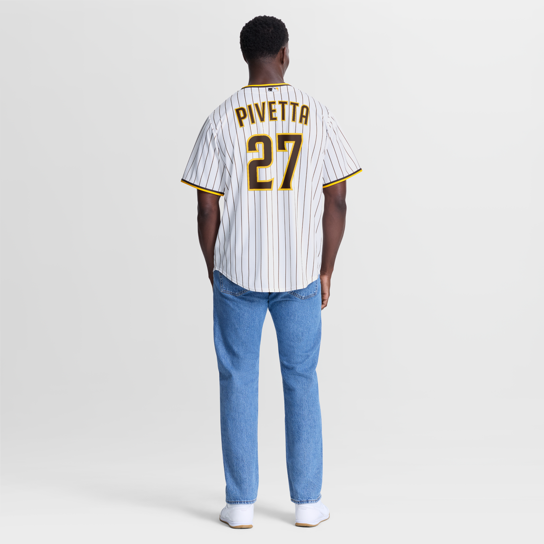 San Diego Padres Nike Nick Pivetta Home Replica Baseball Jersey - White