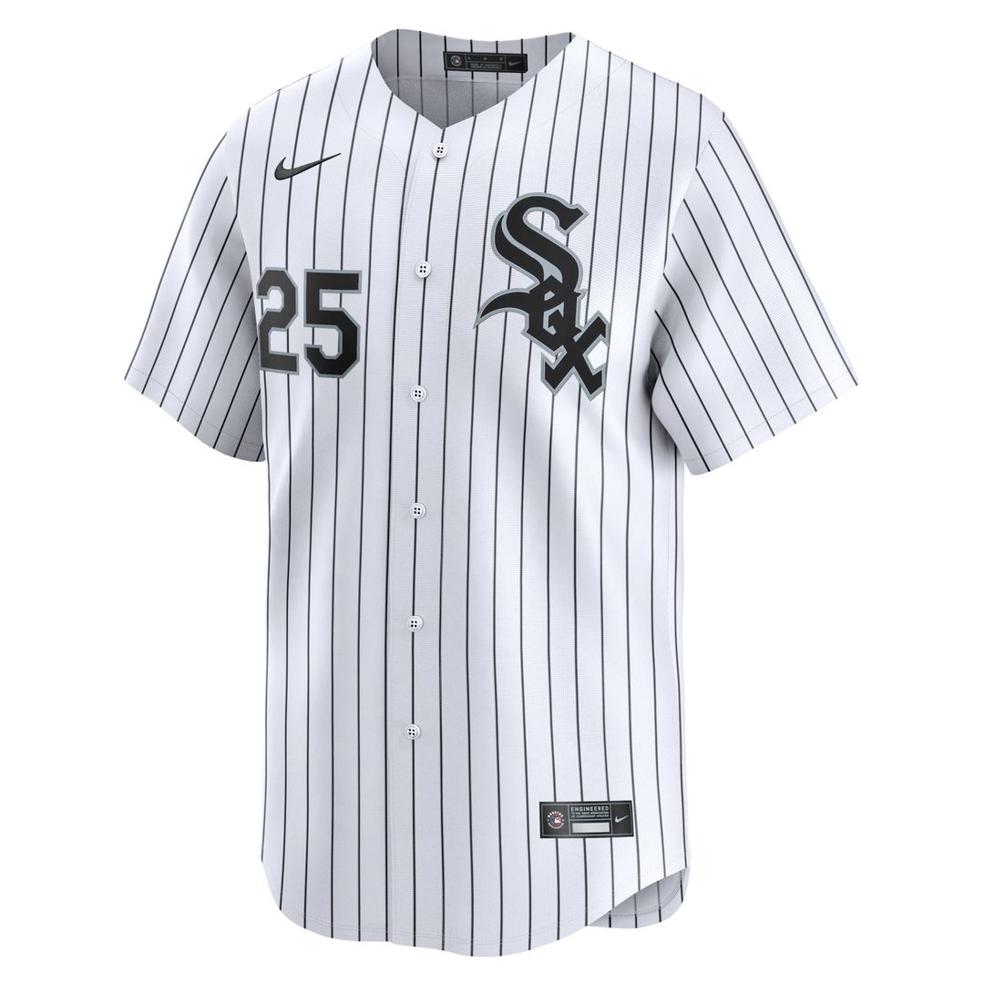 Chicago White Sox Nike Andrew Vaughn Home Limited Baseball Jersey - White