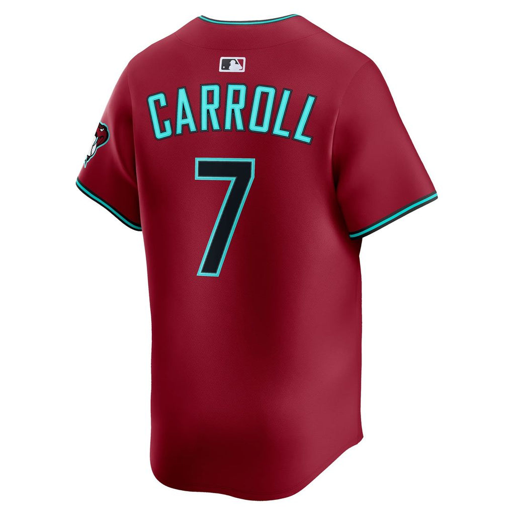 Arizona Diamondbacks Nike Corbin Carroll Alternate Limited Baseball Jersey - Red
