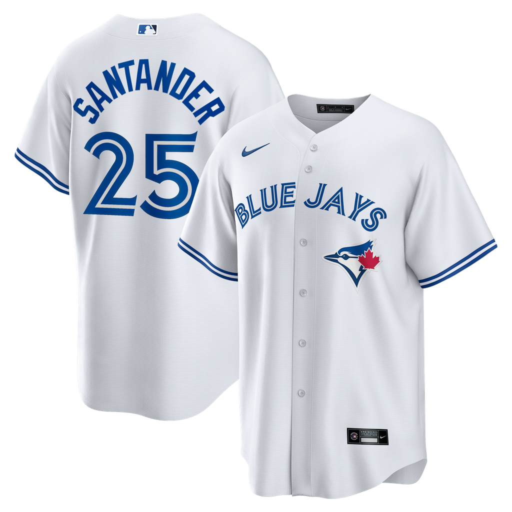 Toronto Blue Jays Nike Anthony Santander Home Replica Baseball Jersey - White