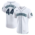 Seattle Mariners Nike Julio Rodríguez Home Elite Baseball Jersey - White