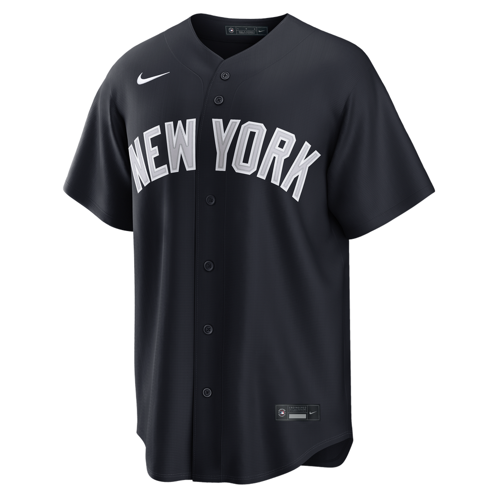 New York Yankees Nike Alternate Replica Baseball Jersey - Navy