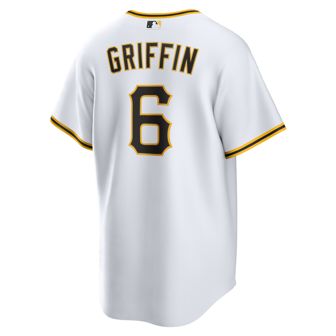 Pittsburgh Pirates Nike Konnor Griffin Home Replica Baseball Jersey - White