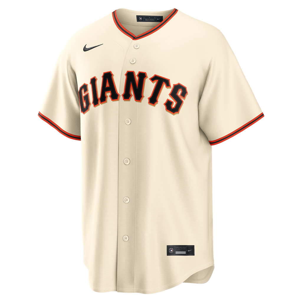 San Francisco Giants Nike Jesus Rodriguez Home Replica Baseball Jersey - Cream
