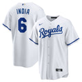 Kansas City Royals Nike Jonathan India Home Replica Baseball Jersey - White