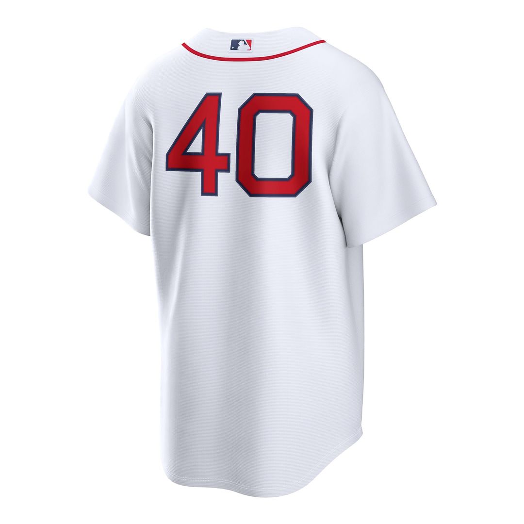 Boston Red Sox Nike Willson Contreras Home Replica Baseball Jersey - White