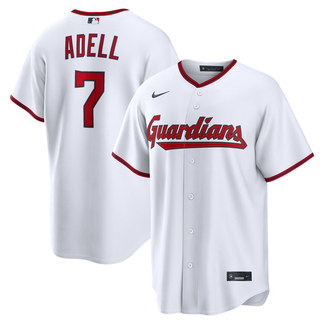 Cleveland Guardians Nike Jo Adell Home Replica Baseball Jersey - White