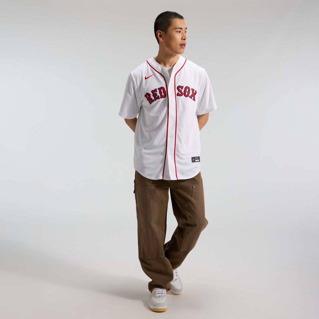 Boston Red Sox Nike Roman Anthony Home Replica Baseball Jersey - White