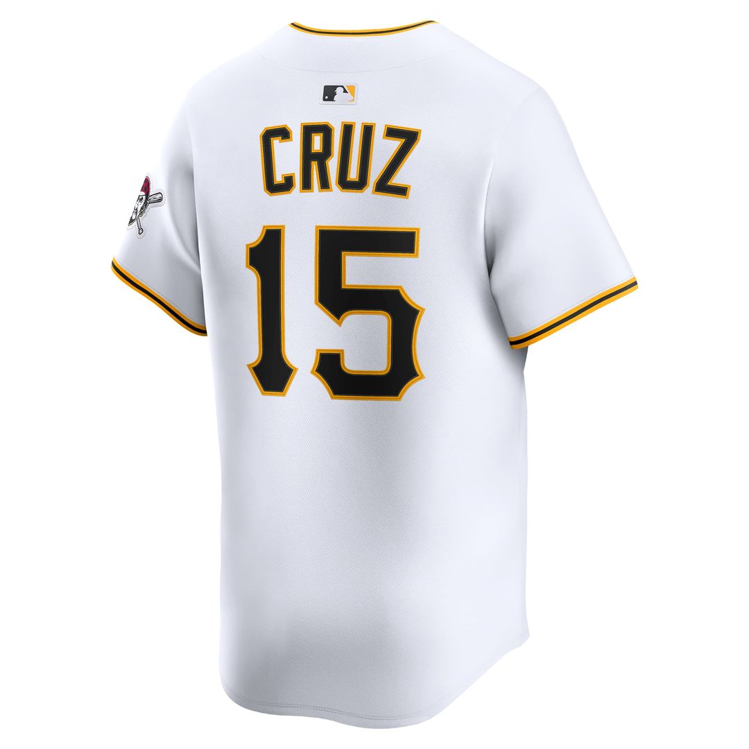 Pittsburgh Pirates Nike Oneil Cruz Home Limited Baseball Jersey - White