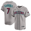 Arizona Diamondbacks Nike Corbin Carroll Road Limited Baseball Jersey - Gray