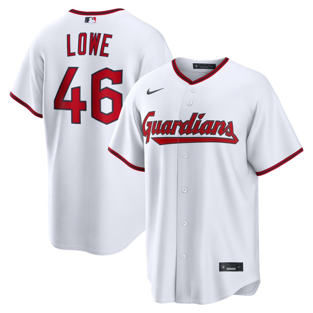 Cleveland Guardians Nike Nathaniel Lowe Home Replica Baseball Jersey - White