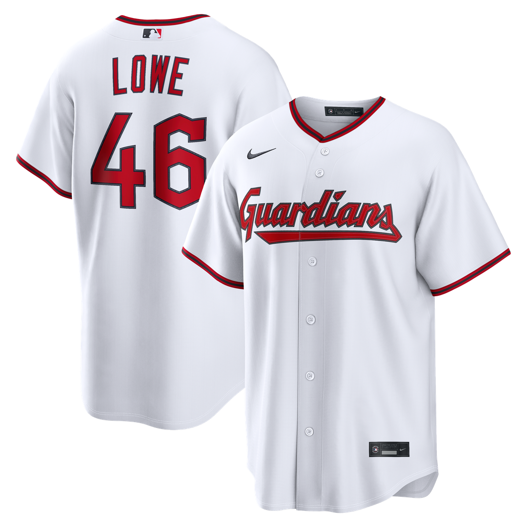 Cleveland Guardians Nike Nathaniel Lowe Home Replica Baseball Jersey - White