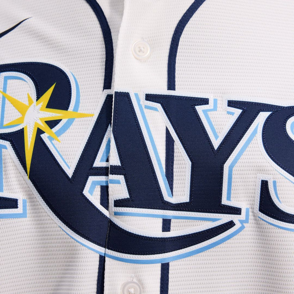 Tampa Bay Rays Nike Yandy Díaz Home Replica Baseball Jersey - White