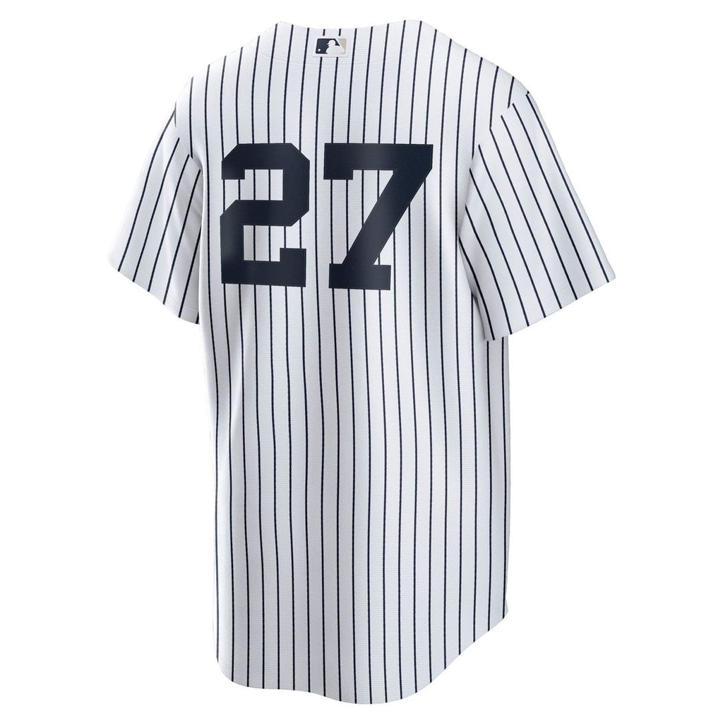 New York Yankees Nike Giancarlo Stanton Home Replica Baseball Jersey - White