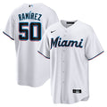 Miami Marlins Nike Agustín Ramírez Home Replica Baseball Jersey - White
