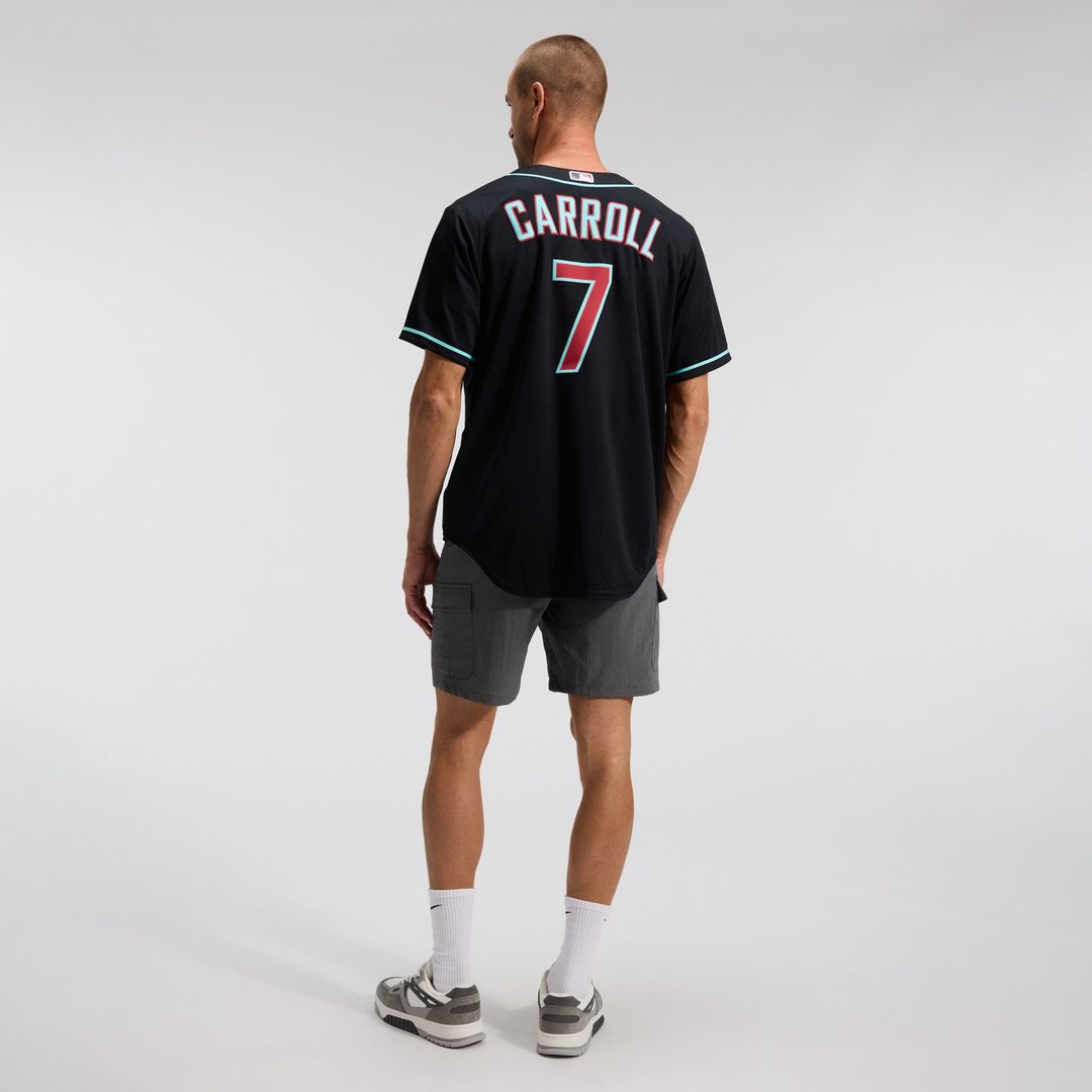 Arizona Diamondbacks Nike Corbin Carroll Road Replica Baseball Jersey - Gray