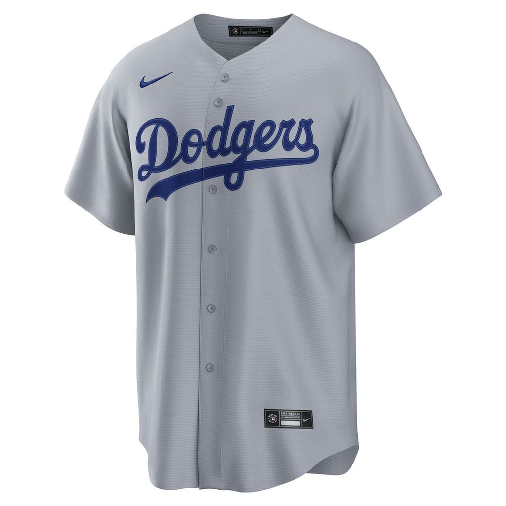 Los Angeles Dodgers Nike Shohei Ohtani Road Replica Baseball Jersey - Gray
