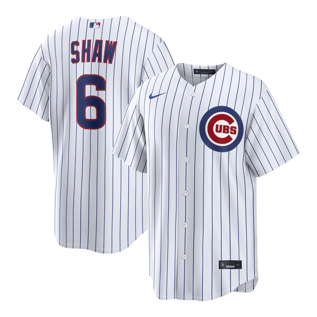 Chicago Cubs Nike Matt Shaw Home Replica Baseball Jersey - White