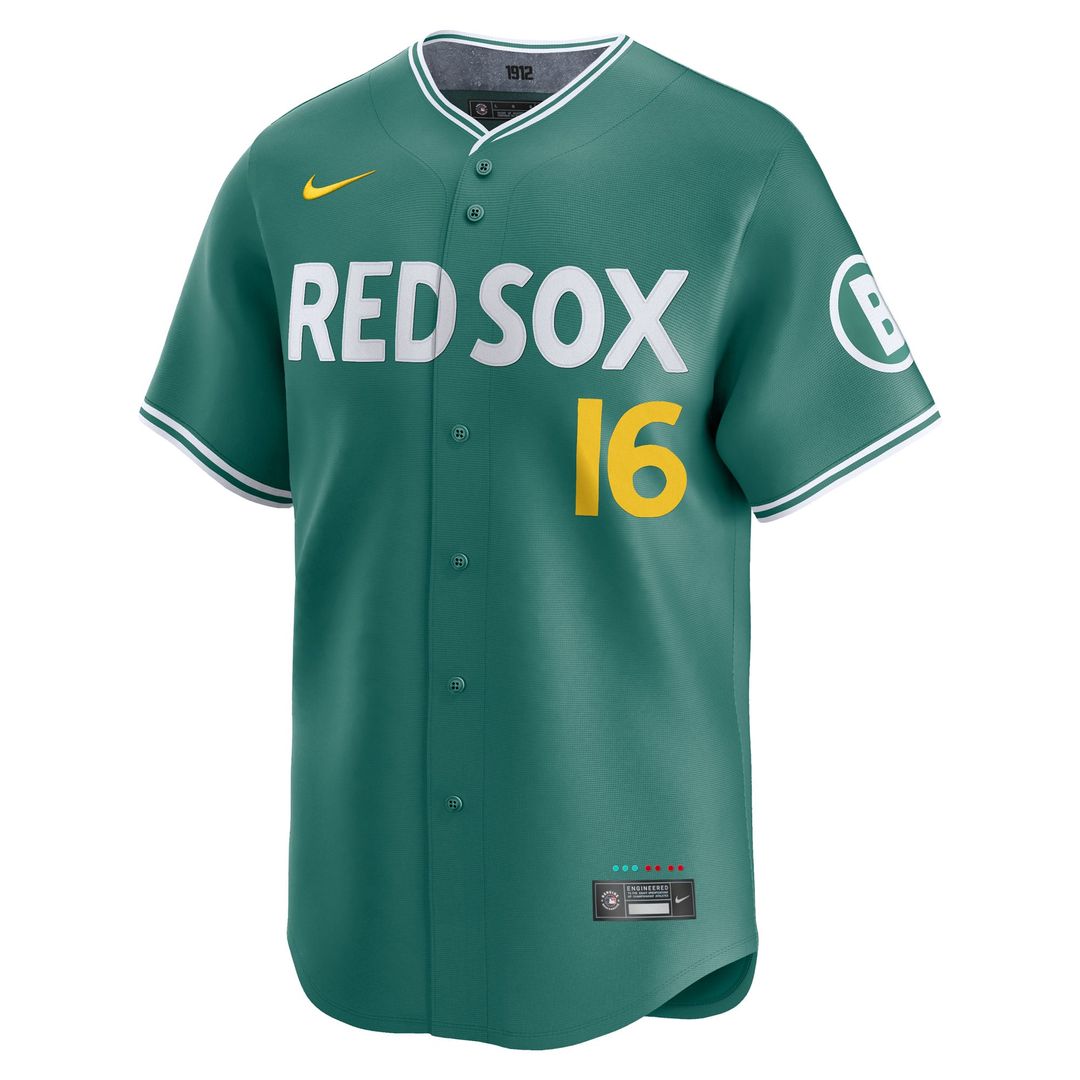 Boston Red Sox Nike Jarren Duran 2025 City Connect Limited Baseball Jersey - Green