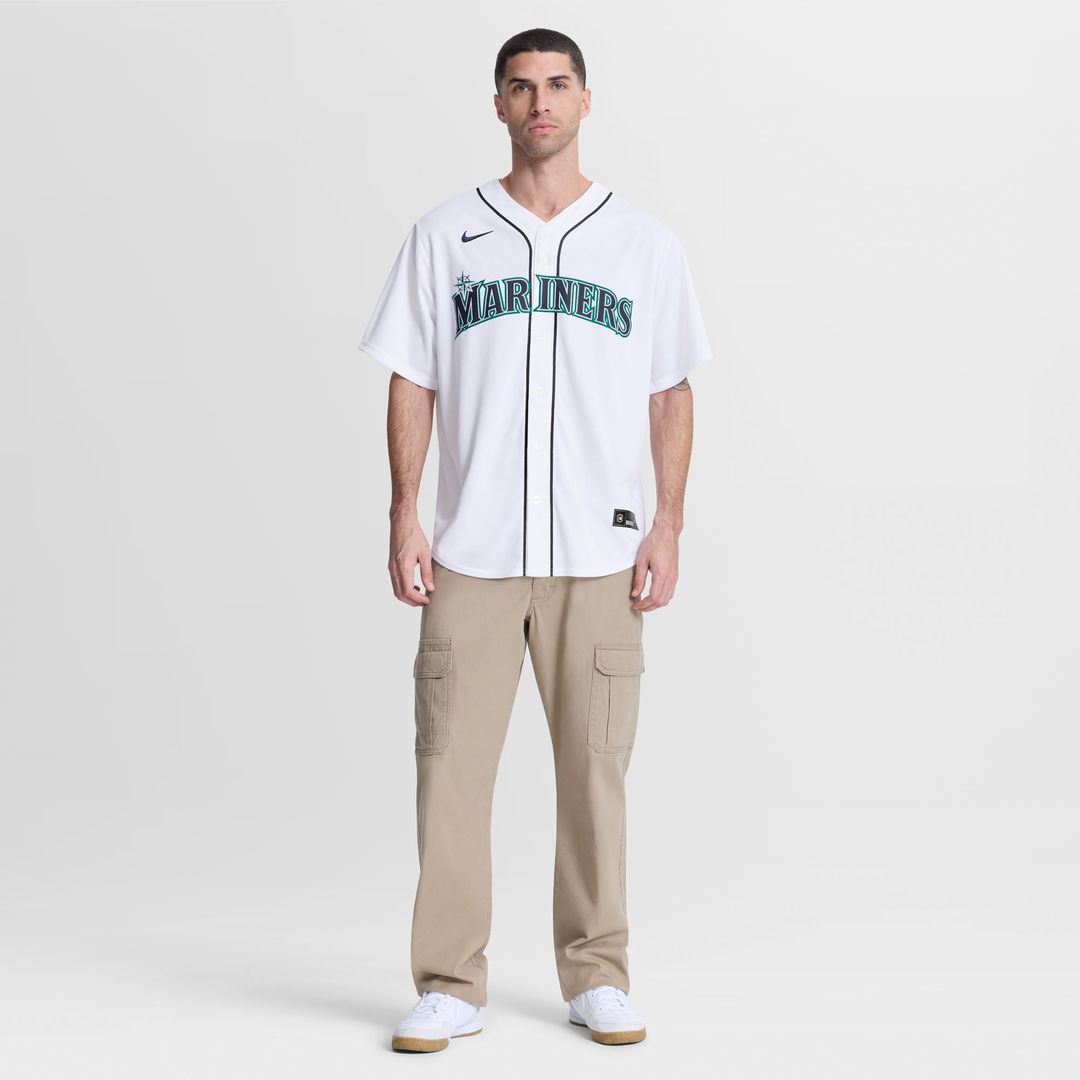 Seattle Mariners Nike Andrés Muñoz Home Replica Baseball Jersey - White