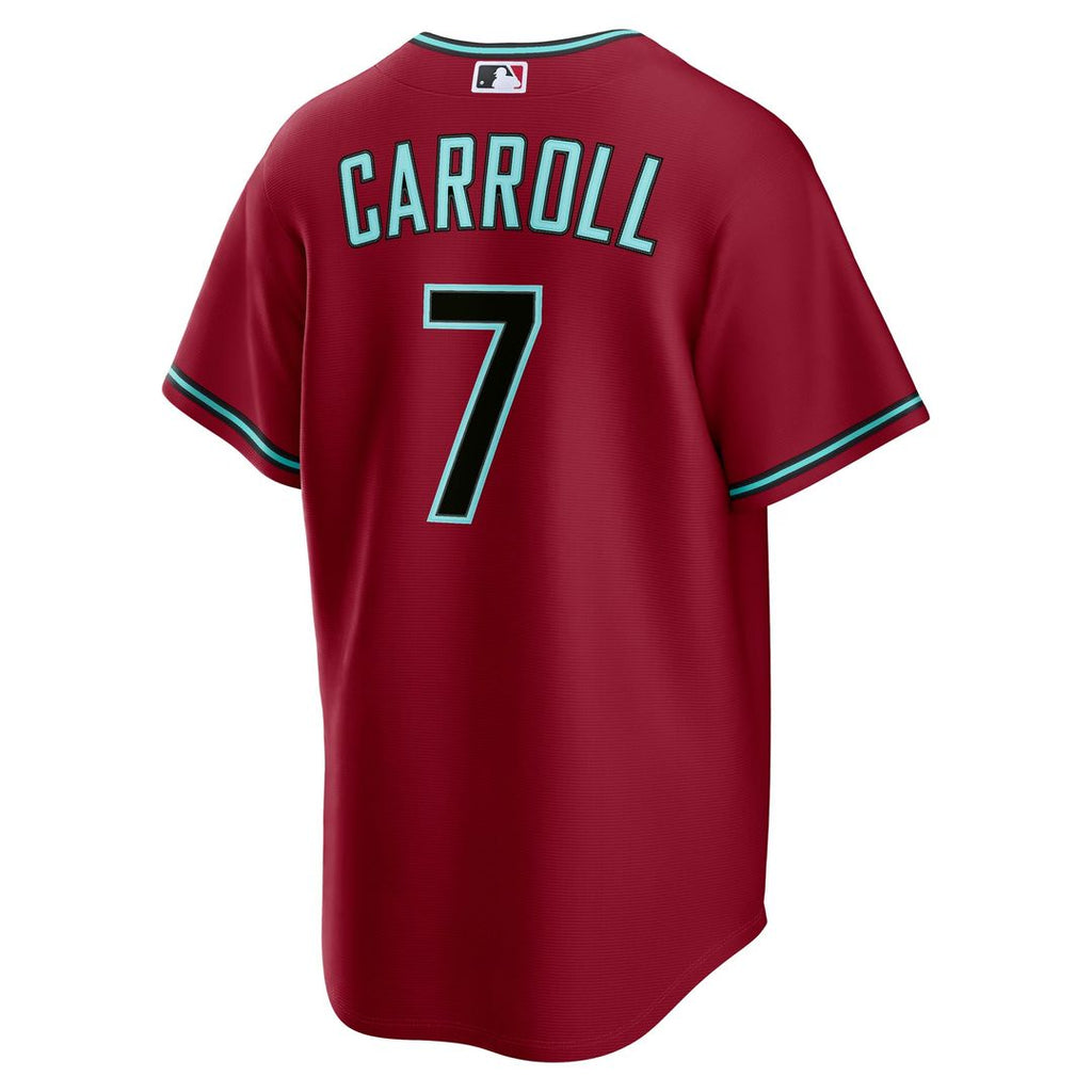 Arizona Diamondbacks Nike Corbin Carroll Road Replica Baseball Jersey - Gray