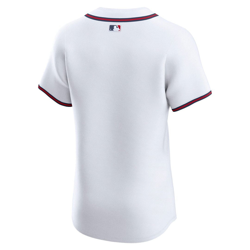 Atlanta Braves Nike Home Elite Baseball Jersey - White