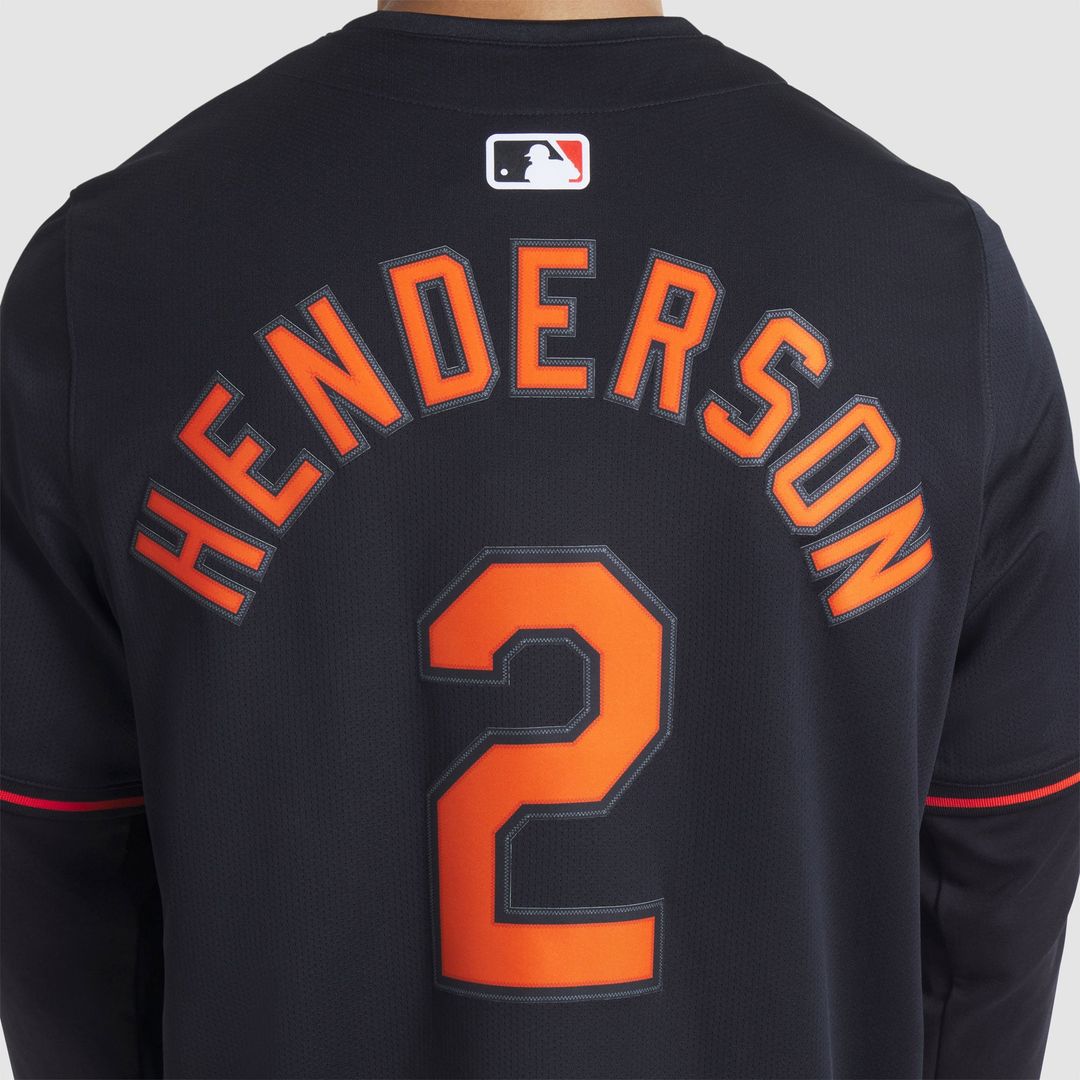 Baltimore Orioles Nike Gunnar Henderson Alternate Limited Baseball Jersey - Black